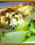 Омлет с мясом и картофелем