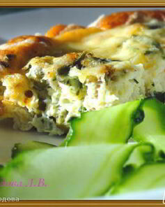 Омлет с мясом и картофелем