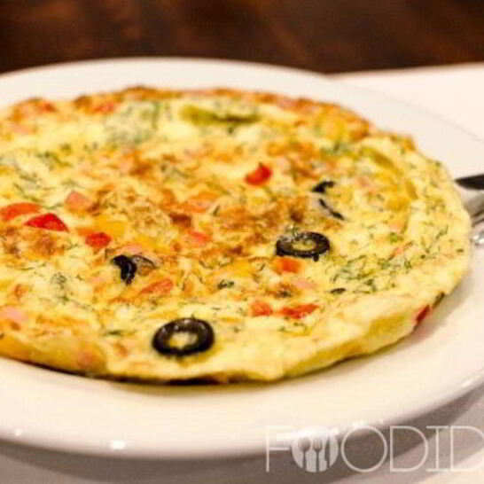 Рецепт омлет с овощами