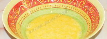 омлет с помидорами, луком и укропом. Шаг 6