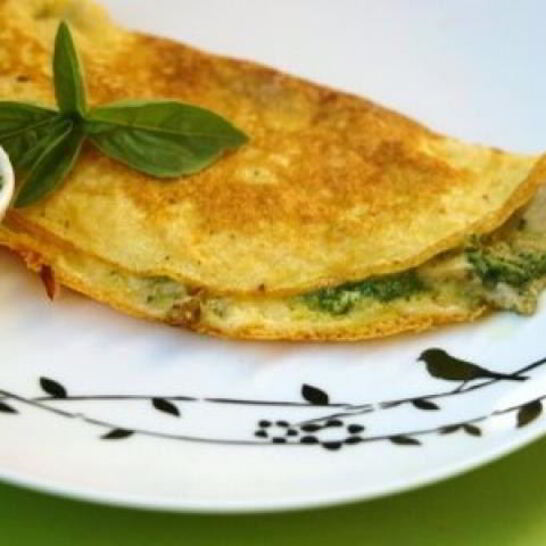 Рецепт омлет с сыром фета