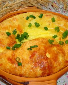 Омлет с сыром в духовке