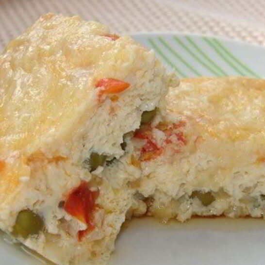 Рецепт омлет с сыром в мультиварке