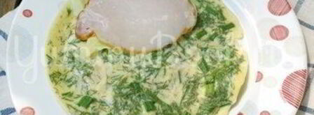 омлет с зеленью. Шаг 5