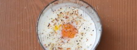 омлет со шпинатом и креветками. Шаг 5