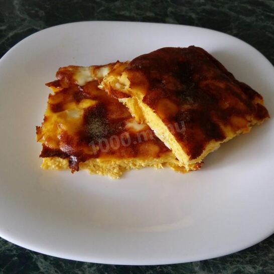 Рецепт омлет со сливочным маслом