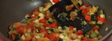 паровая фриттата с овощами. Шаг 3