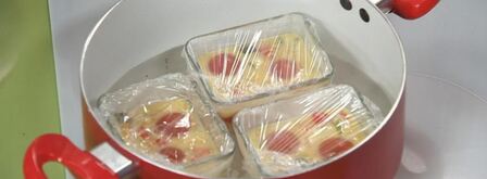 паровая фриттата с овощами. Шаг 4