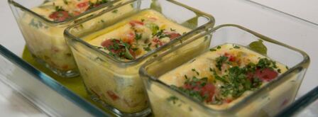 паровая фриттата с овощами. Шаг 5