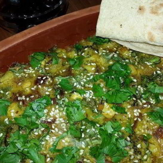 Рецепт постный омлет с овощами, запеченный в глиняных тарелках