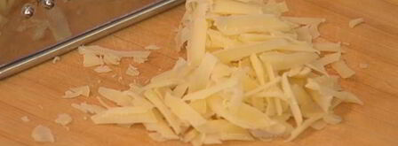 пышный омлет с кабачком и креветками. Шаг 9