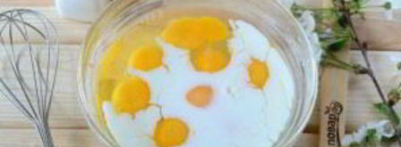 слоеный омлет на завтрак. Шаг 3