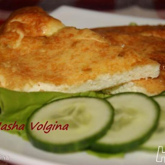 Рецепт творожный омлет