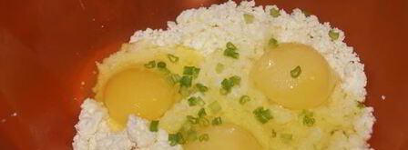 творожный омлет. Шаг 3