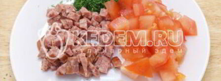 вкусный омлет. Шаг 3