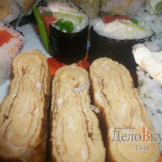 Рецепт японский омлет тамаго