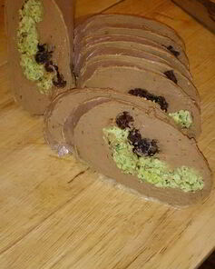 Фаршированный паштет из куриной печени