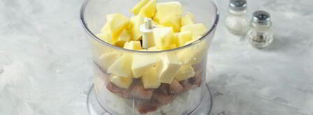 классический паштет из селедки. Шаг 5