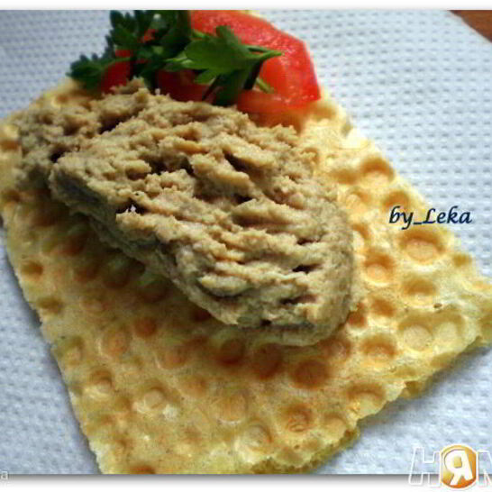 Рецепт куриный паштет с грибами
