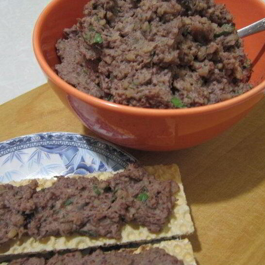 Рецепт паштет из фасоли с булгуром