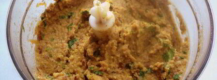 паштет из фасоли с грибами. Шаг 5