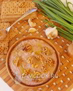 Паштет из фасоли с орехами