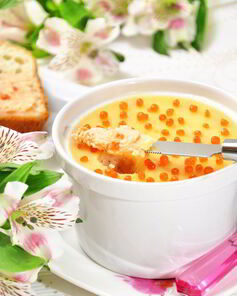 Паштет из форели с икрой Праздничный