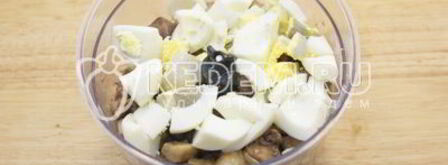 паштет из куриной печени праздничный. Шаг 11