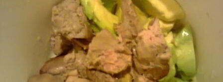 паштет из куриной печени с авокадо. Шаг 4