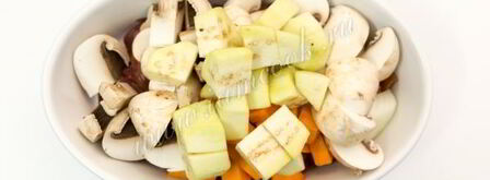 паштет из куриной печени с овощами. Шаг 4