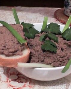 Паштет из печени индейки