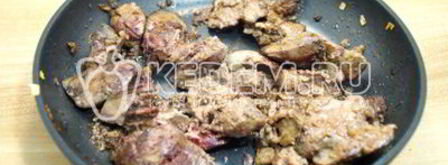 паштет из печени новогодний. Шаг 4