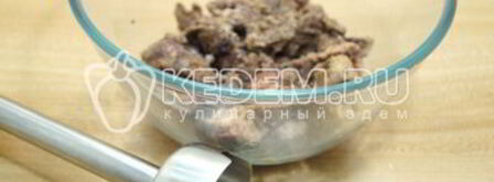 паштет из печени новогодний. Шаг 5