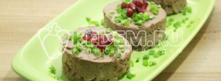 паштет из печени новогодний. Шаг 9