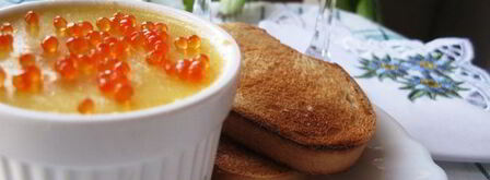 паштет из семги с красной икрой и вином. Шаг 3