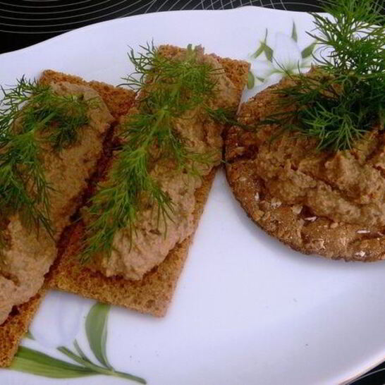 Рецепт паштет из свиной печени