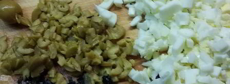 паштет из трески с оливками. Шаг 3