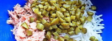 паштет из тунца с яблоком и рисом. Шаг 7