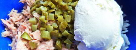 паштет из тунца с яблоком и рисом. Шаг 9