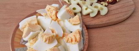 паштет из яиц с орехами. Шаг 6