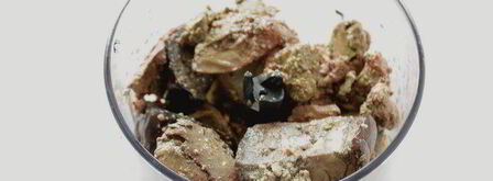 паштет печеночный с баклажаном. Шаг 3