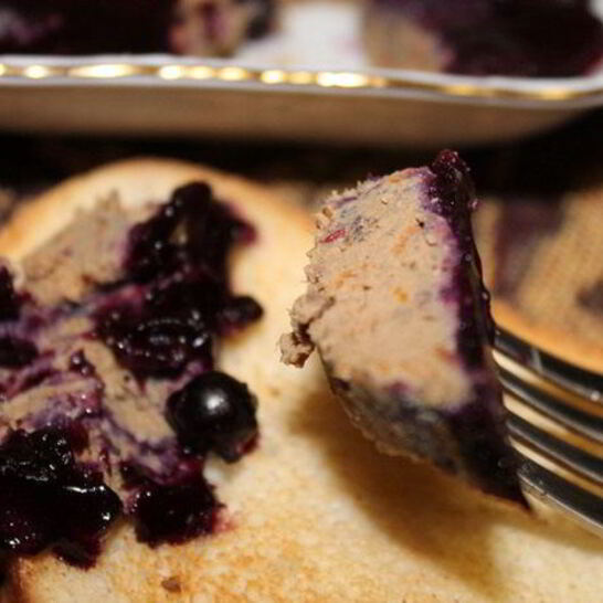 Рецепт паштет с черносмородиновым желе