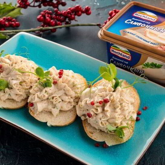 Рецепт паштет с плавленым сыром