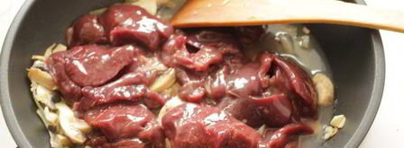 печеночный паштет с грибами. Шаг 2