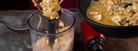 постный фасолевый паштет. Шаг 5