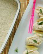 Постный паштет из фасоли