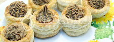 праздничный паштет в волованах. Шаг 10