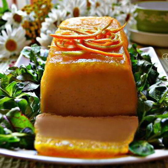 Рецепт рыбного паштета в апельсиновома желе