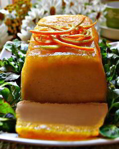 Рыбный паштет в апельсиновом желе