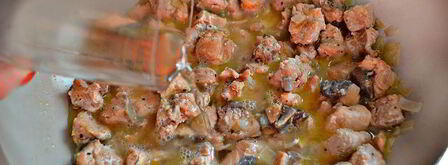 рыбный паштет в апельсиновом желе. Шаг 4